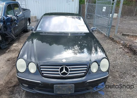 2002 Mercedes-Benz Cl 55 Amg из США, поврежденный, VIN WDBPJ73J12A029608